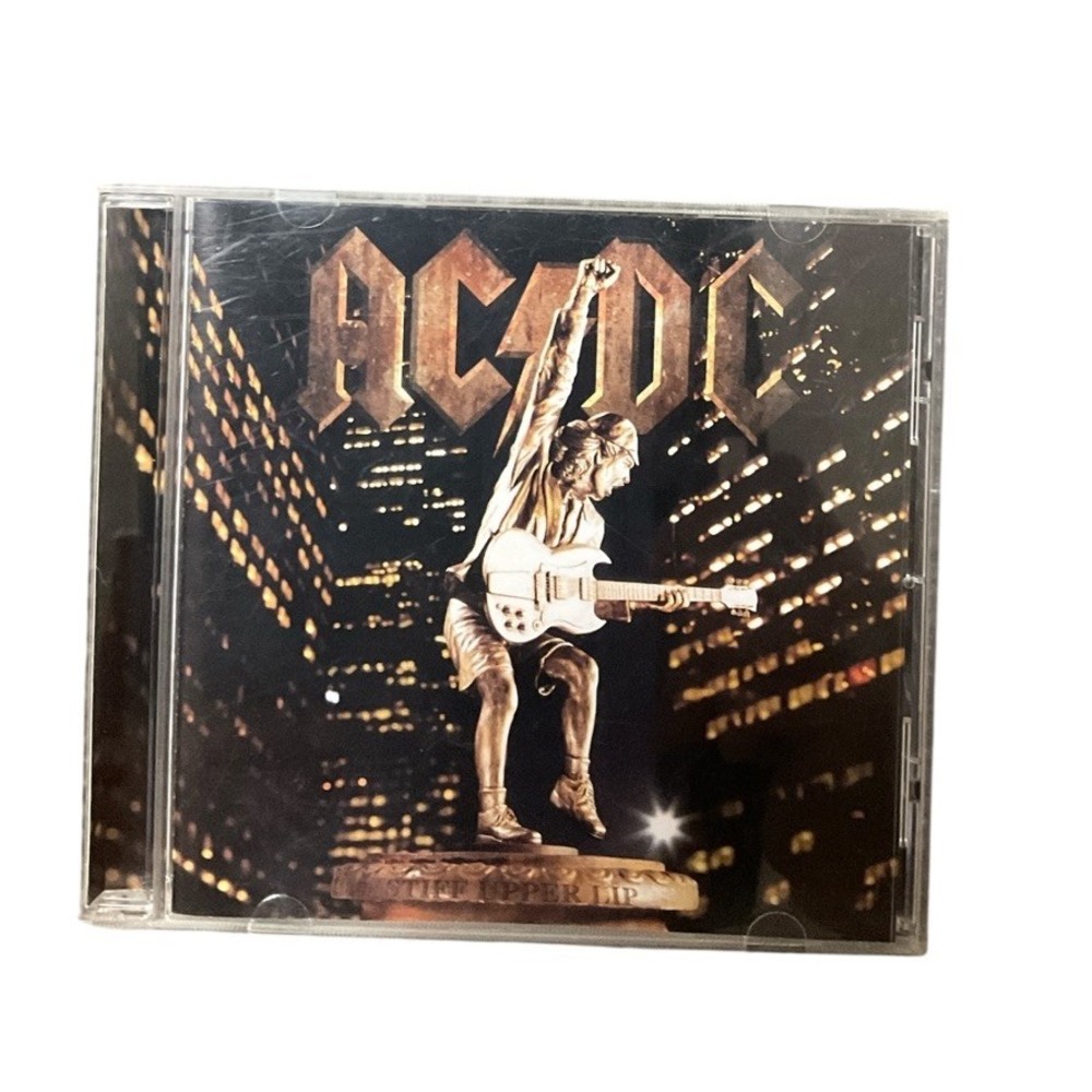 AC/DC Stiff Upper Lip CD 2000 Hard Rock Album Elektra 62494-2